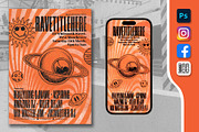 The Hacienda Acid House Flyer, a Flyer Template by SamCarter (Thumbnail 1 of 6)
