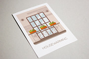 Building facade balconies set, a Decorative Illustration by Good Studio (Thumbnail 3 of 3)