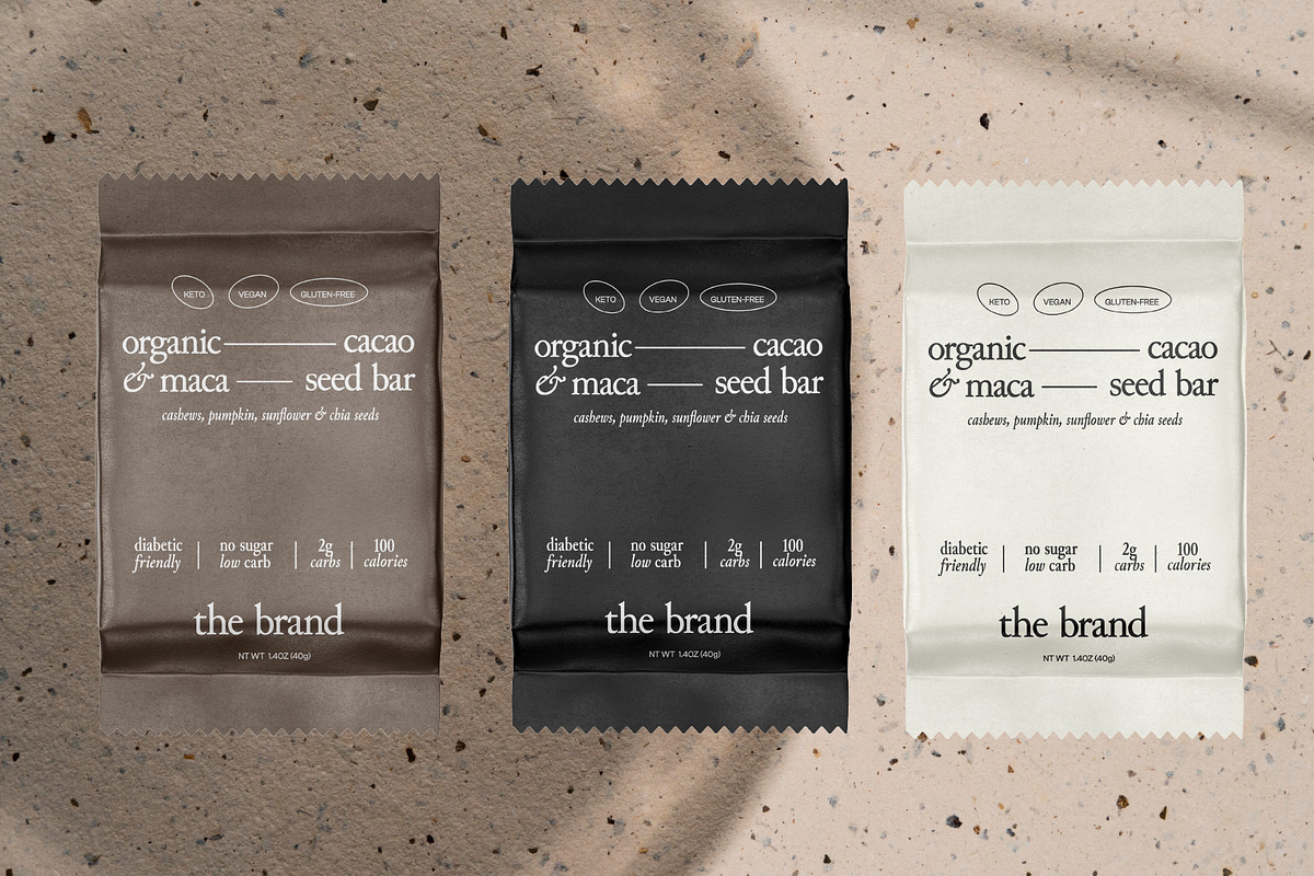Food Logos & Packaging Kit Vol. 01, a Branding & Logo Template by @designartboard (Photo 13 of 28)