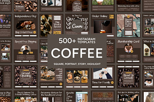 Coffee Brown Template
