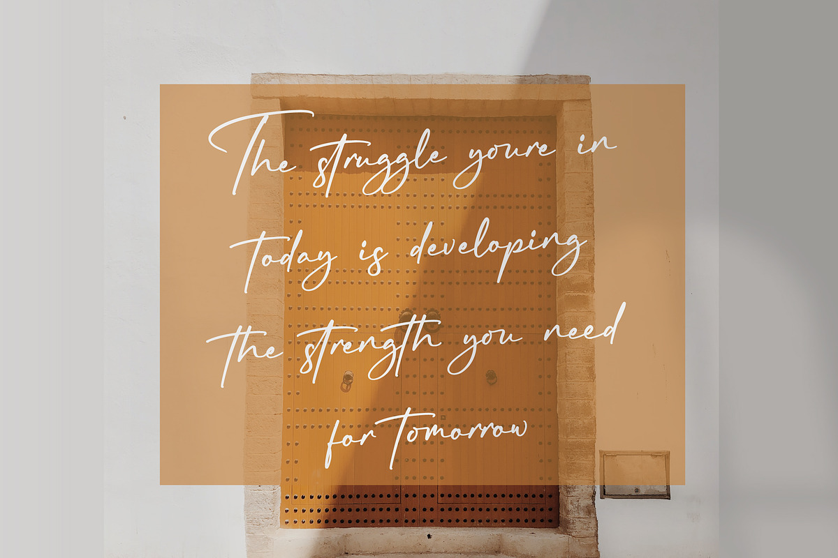 Rundreams Signature Modern Signature, a Script Font by Letterena Studios Script (Photo 2 of 15)