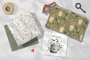 Cottage Tea & Blooms Collection, a Seasonal Illustration by Anna Druzhkova (Thumbnail 23 of 24)