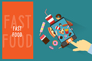 Fastfood flat style bundle, an Icon by LaKu (Thumbnail 2 of 2)