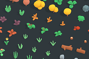 Nature Forest - Animation Asset, an Environmental 3D Model by Polydactyl (Thumbnail 7 of 36)
