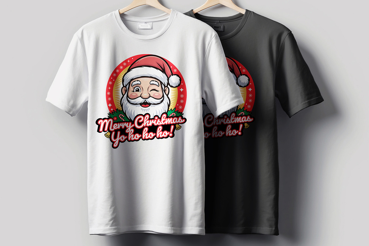 Winter Christmas Tshirt, a Stationery Template by MightyDesign (Photo 3 of 6)