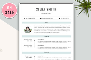Resume Template CV Template -Word