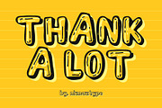 Woodix Font, a Handwritten Font by nIznaztype (Thumbnail 6 of 6)