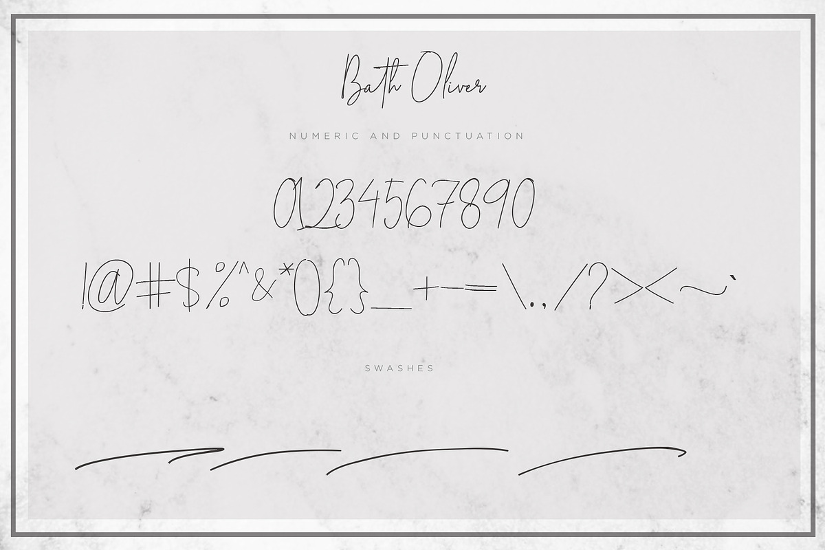 Bath Oliver Font | 80% OFF, a Script Font by Chocotype Std (Photo 18 of 18)
