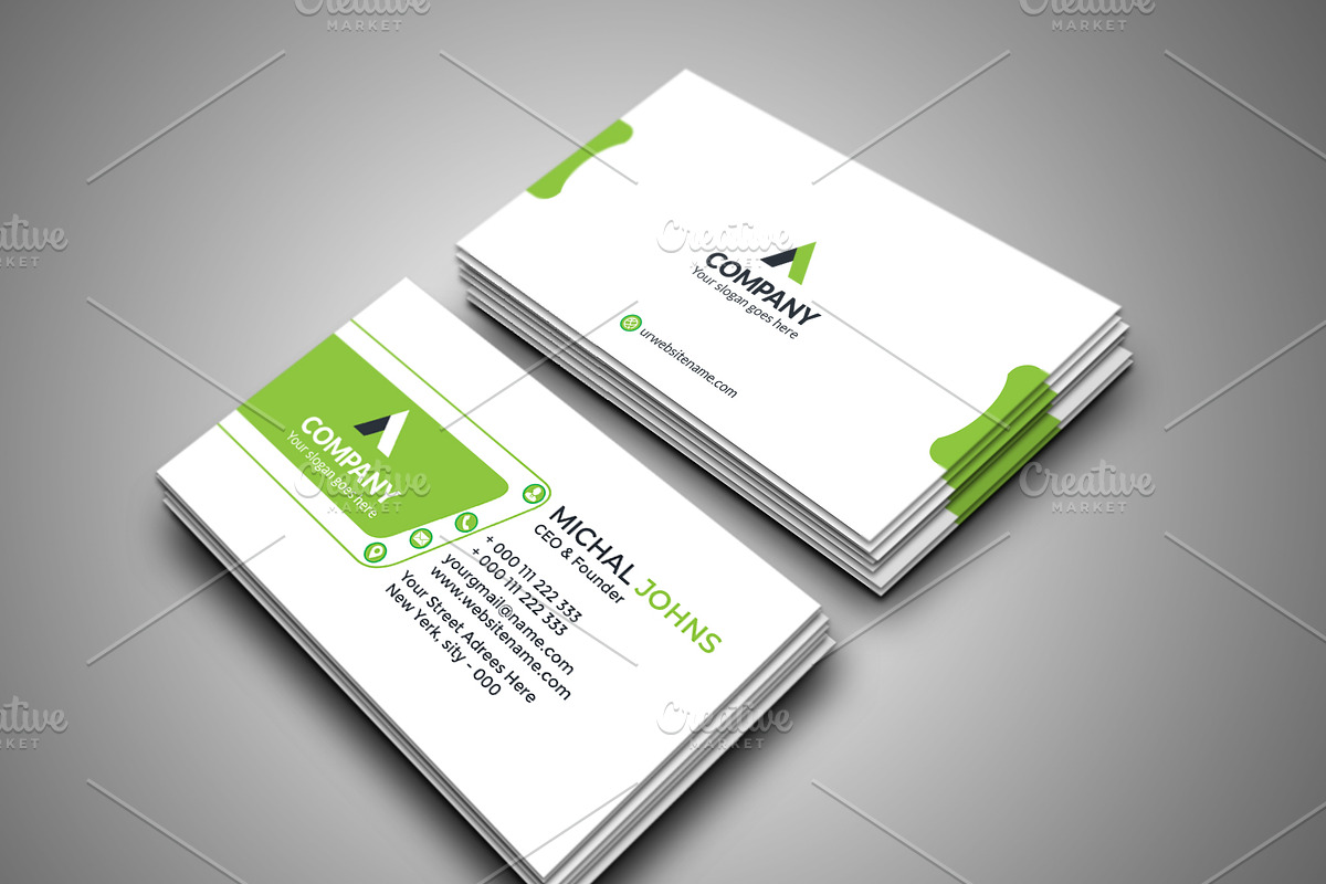 Business Card, a Branding & Logo Template by Graphic_Maker_Bogura (Photo 1 of 4)