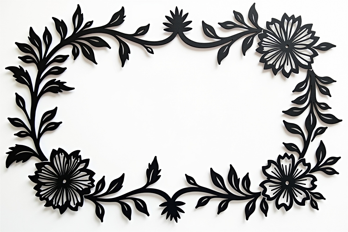 Ornamental Silhouette Frame Pack, an Illustration by BIPLOB EXPERT (Photo 8 of 9)