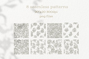 Vintage Botanical Floral - Clipart, a Decorative Illustration by BlumenSoul (Thumbnail 4 of 10)