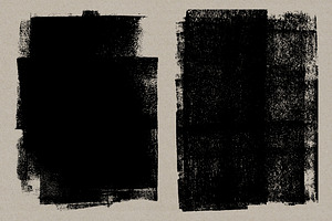 Dry Ink Textures - Vector & PNG