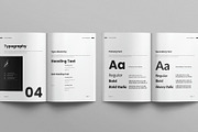 Brand Guideline Template, a Brochure Template by E-Type (Thumbnail 5 of 8)