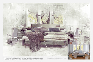 Architecture Sketch Photoshop Action