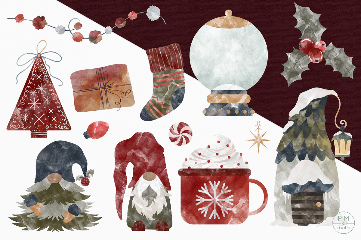 Holiday Gnomes Collection, a Graphic by PetiteMarket (Photo 4 of 4)
