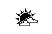 Sun Behind Clouds Silhouette Bundle, an Illustration by Gaye Art (Thumbnail 9 of 31)