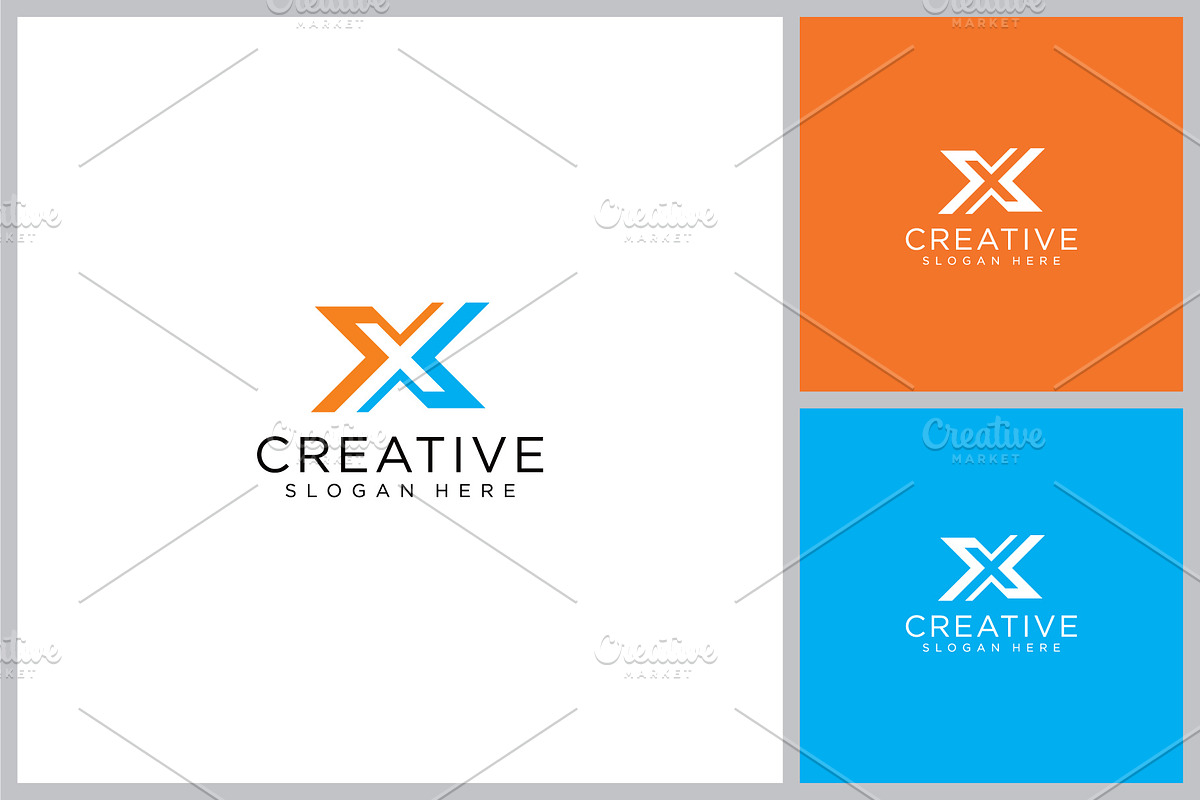 Letter X vector Logo Template, a Branding & Logo Template by quadrazo