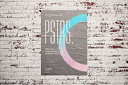 50 poster mockup bundle glued paper, an Advertising Mockup by FoundImages (Thumbnail 49 of 55)