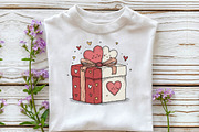 Whimsical Valentine s Gift Box Clipa, an Illustration by Sublimation Artist (Thumbnail 6 of 6)