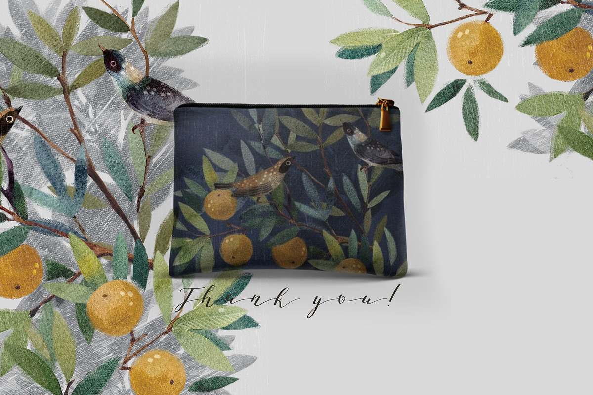 Wallpaper Patterns Italian fresco, a Decorative Illustration by DigitalDream (Photo 12 of 12)