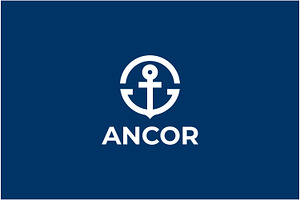 Simple anchor sign design
