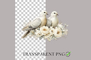 Elegant Watercolor Wedding Clipart, a Decorative Illustration by Nicole Branger Art (Thumbnail 3 of 22)