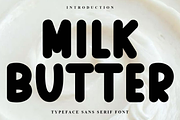 Milk Butter, a Script Font by FreshTypeINK (Thumbnail 1 of 7)