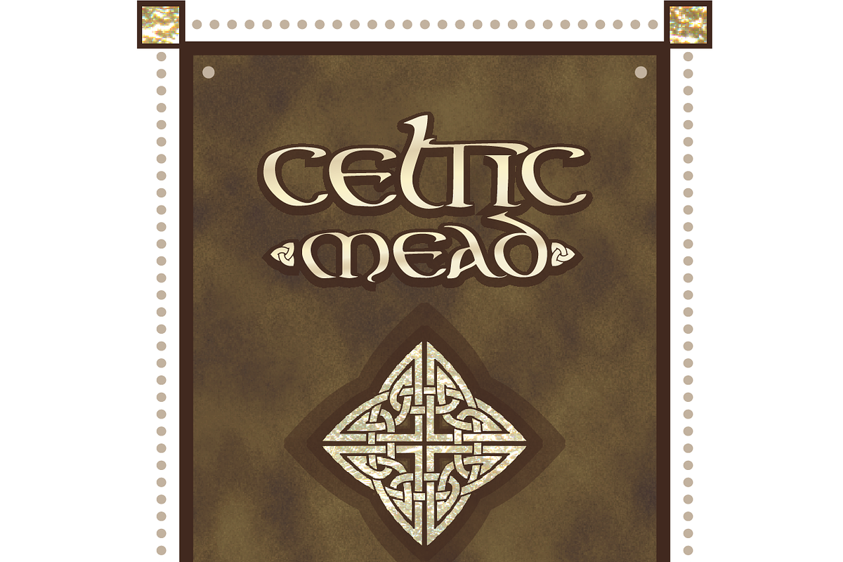 CELTIC FONT - Aon Celtic, a Script Font by AonCelticArt (Photo 2 of 5)