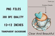 Valentine Coffee Clipart Bundle, an Illustration by SVGArt (Thumbnail 6 of 8)