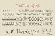 Wonderland Cutesy Font Duo, a Handwritten Font by MaxArt Foundry (Thumbnail 8 of 8)