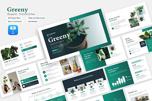 Greeny Keynote Presentation Template, a Presentation Template by zahidhossainalif