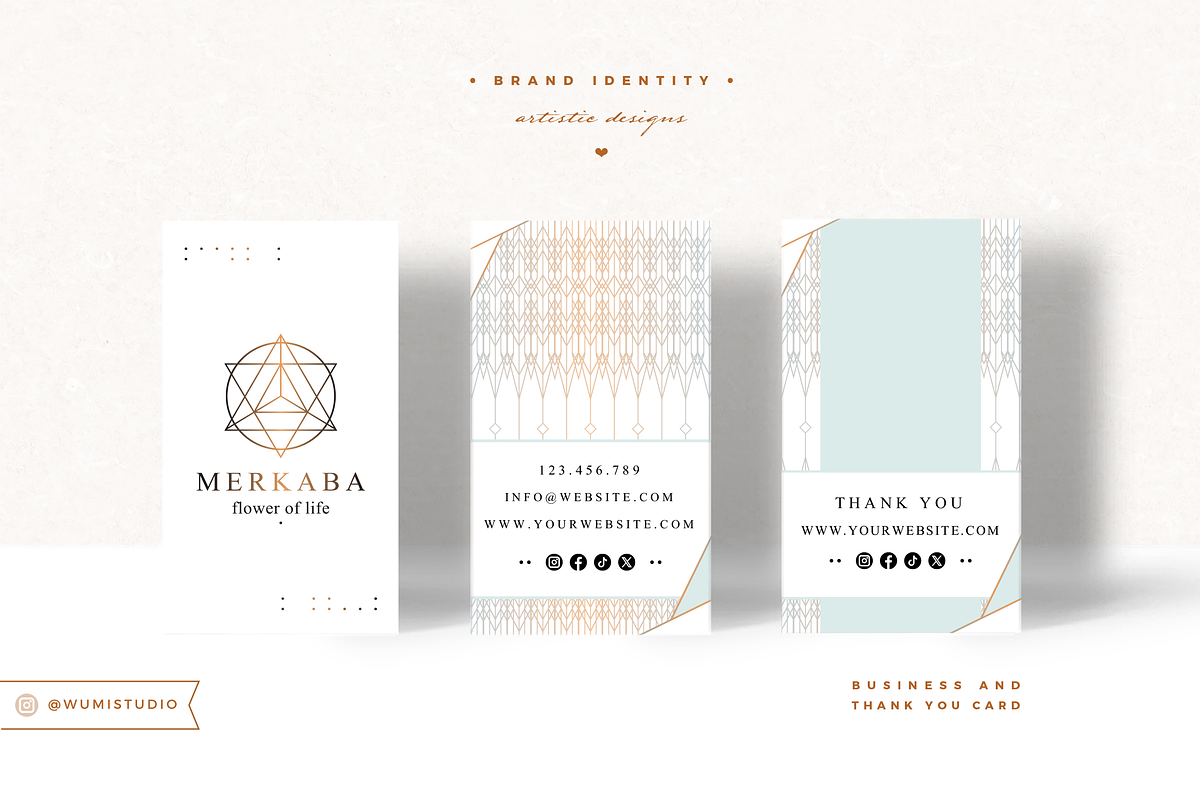 Mini Branding- Artistic Designs, a Branding & Logo Template by Wumi Studio (Photo 3 of 12)
