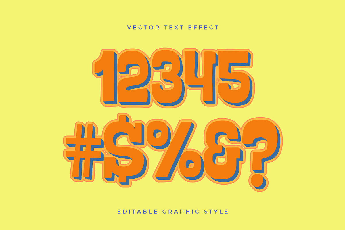 Bold Playful Retro Text Effect preview 2