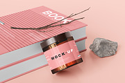 250+ Cosmetic Branding Mockup Bundle, a Cups & Container Mockup by pmvch (Thumbnail 34 of 273)