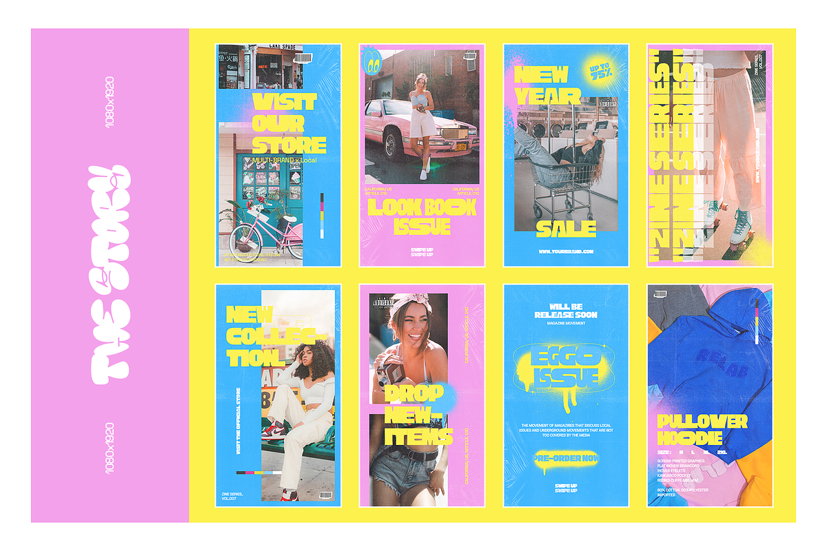 Gomu Gomu No - Instagram Template, a Social Media Template by Sixtysix Labs (Photo 4 of 6)