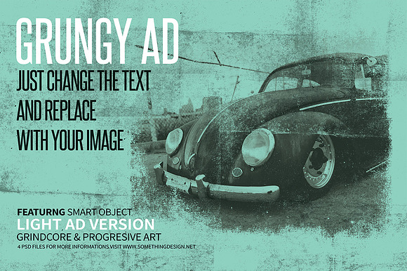 Grungy Posters & Ads preview 6
