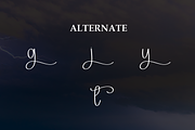 Lightning | Script Font, a Handwritten Font by Scratchones (Thumbnail 8 of 9)