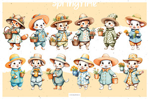 Springtime Illustrations