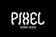 Chakord Pixel Font, a Sans Serif Font by Iqsiart Studio (Thumbnail 2 of 8)