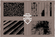 Wood, Brick & Concrete - Vector Pack, a Texture Graphic by Downloads for Designers (Thumbnail 8 of 9)