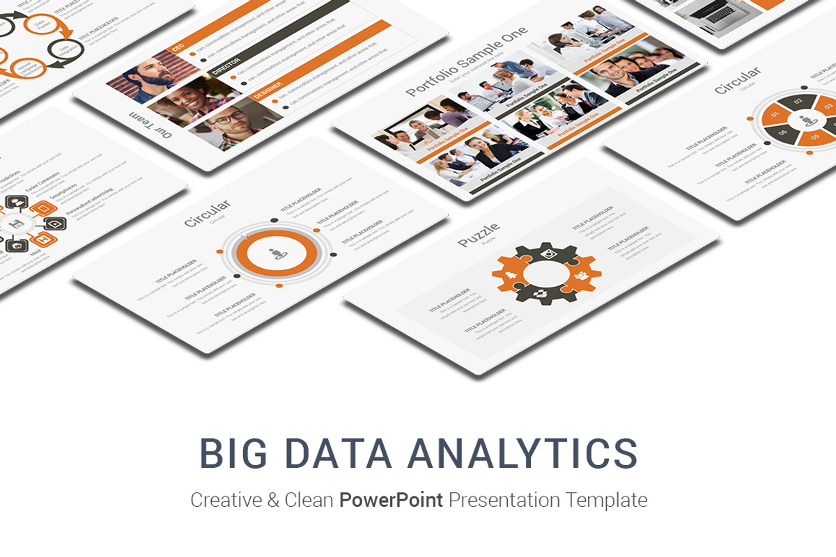 Big Data Analytics PowerPoint, a Presentation Template by OceanArt