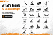 Construction Vector Set, an Object Graphic by AvalgaCollectiblesan (Thumbnail 3 of 4)