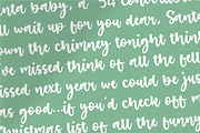 Santa Robin - Handwritten Font, a Slab Serif Font by Balpirick Studio (Thumbnail 5 of 7)