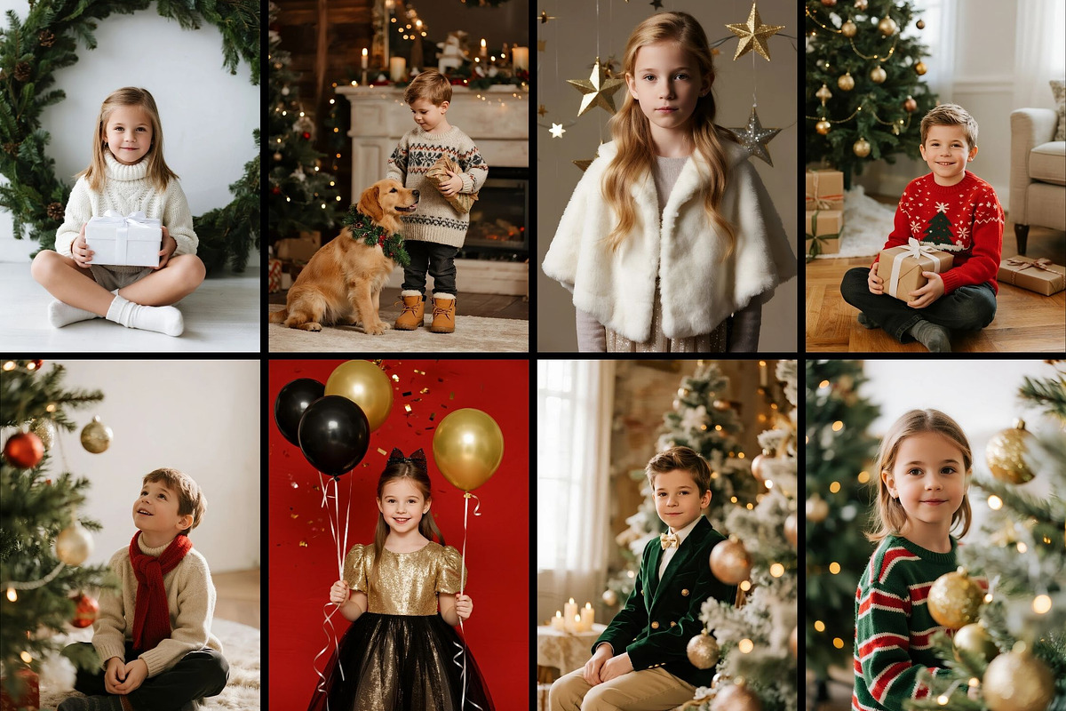 40 Christmas Kids Photo Prompts, a Holiday Photo by Selenique Studio (Photo 7 of 10)