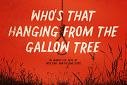 Display font Gallow Tree, a Font by Itsmesimon (Thumbnail 3 of 6)