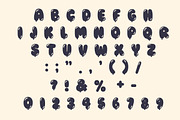 Color Party Cartoon Bubble font, a Handwritten Font by Fourteen Letter (Thumbnail 5 of 6)