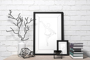Set of Ballerinas, an Illustration by Etienne & Yolandi Outram (Thumbnail 4 of 5)