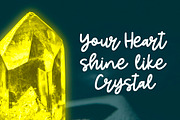 Quartz Simple Script, a Script Font by YandiDesigns (Thumbnail 3 of 4)