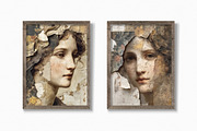 Faded Portraits, a Decorative Illustration by rileyBgraphics (Thumbnail 3 of 7)
