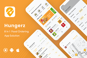 6 In 1 Food Ordering App Hungerz